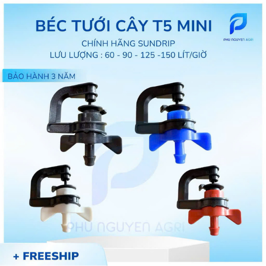 BÉC TƯỚI CÂY T5 MINI